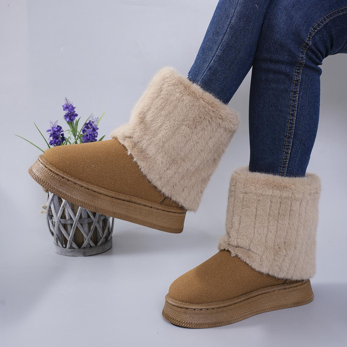 Зимние Новые Женские Снежные Сапоги Плюшевые Теплые Утолщенные Модные Сапоги Повседневные Замшевые 2024 Новые Сапоги на Толстой Подошве до Середины Голени Botas Mujer 42 верблюд
Зимние Новые Женские Снежные Сапоги Плюшевые Теплые Утолщенные Модные Сапоги Повседневные Замшевые 2024 Новые Сапоги на Толстой Подошве до Середины Голени Botas Mujer 42 верблюд