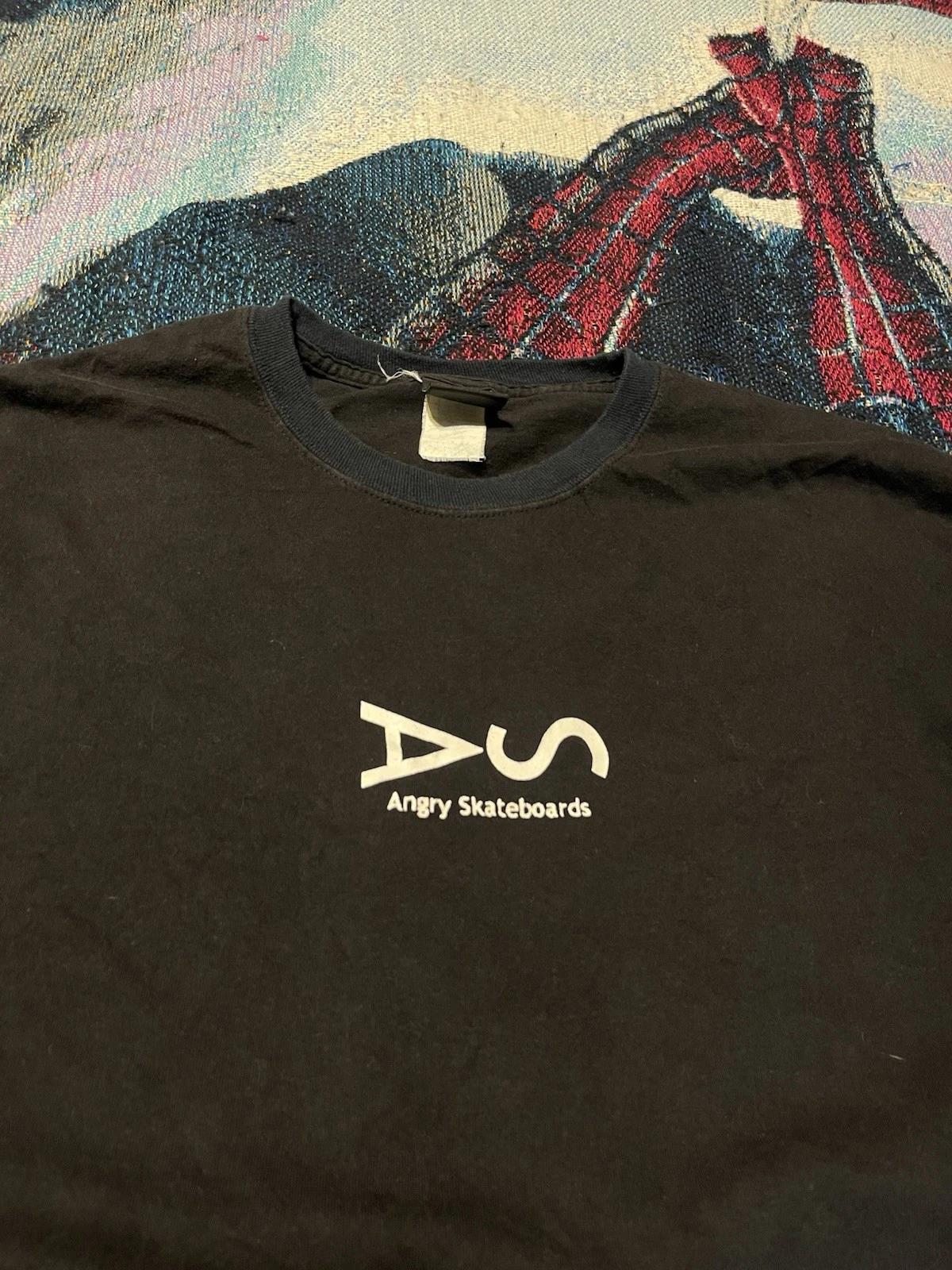 Vintage Y2K Angry Skateboards Black Long Slevee Shirt Men s M/L Grunge Goth Emo 2XL
Vintage Y2K Angry Skateboards Black Long Slevee Shirt Men s M/L Grunge Goth Emo 2XL