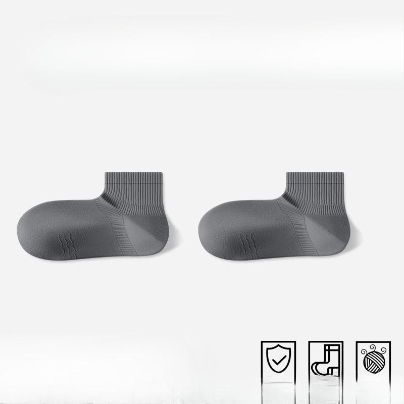 Мужские весенне-осенние влагопоглощающие дышащие дезодорирующие спортивные носки из чистого хлопка с коротким паголенком 1 pair серый
Мужские весенне-осенние влагопоглощающие дышащие дезодорирующие спортивные носки из чистого хлопка с коротким паголенком 1 pair серый