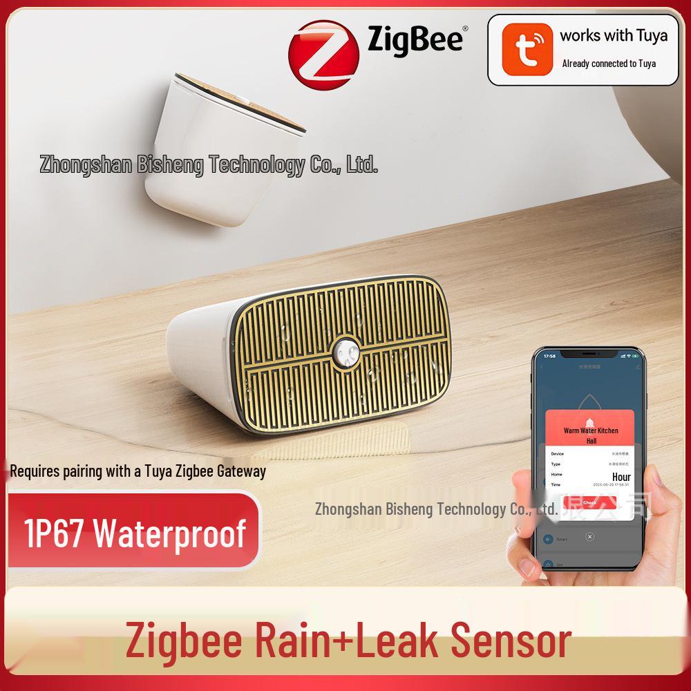 Tuya ZigBee Smart Waterproof Rain Sensor with Remote Window Closing & Alerts
Tuya ZigBee Smart Waterproof Rain Sensor with Remote Window Closing & Alerts