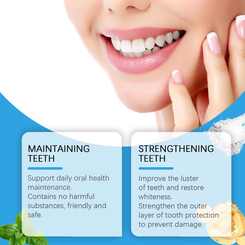 15G Whiten Teeth Whiten Powder Eliminate Odors Oral Clean Care Reduce Oral Discomfort Natural Innocuous Tooth Powder one size
15G Whiten Teeth Whiten Powder Eliminate Odors Oral Clean Care Reduce Oral Discomfort Natural Innocuous Tooth Powder one size