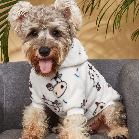 Толстовка с капюшоном для домашних животных, приятный для кожи полиэстер с мультяшным рисунком, устойчивый к выцветанию, двуногий пуловер для домашних животных на осень
Толстовка с капюшоном для домашних животных, приятный для кожи полиэстер с мультяшным рисунком, устойчивый к выцветанию, двуногий пуловер для домашних животных на осень