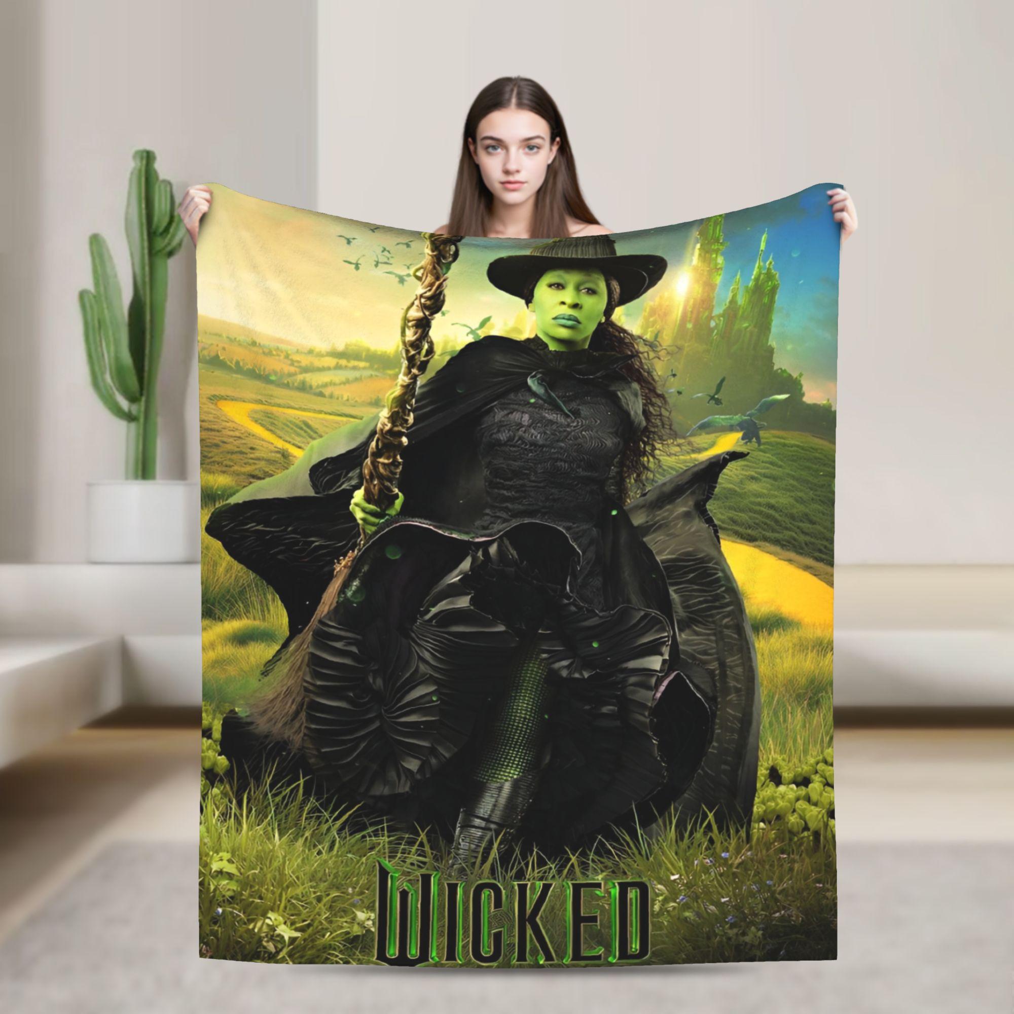 Blanket Travel Office Wicked Elphaba & Glinda Tonal Throw Blanket Flannel Bedspread For Couch Chair Street Trend Sofa Bed Cover 75x90cm
Blanket Travel Office Wicked Elphaba & Glinda Tonal Throw Blanket Flannel Bedspread For Couch Chair Street Trend Sofa Bed Cover 75x90cm