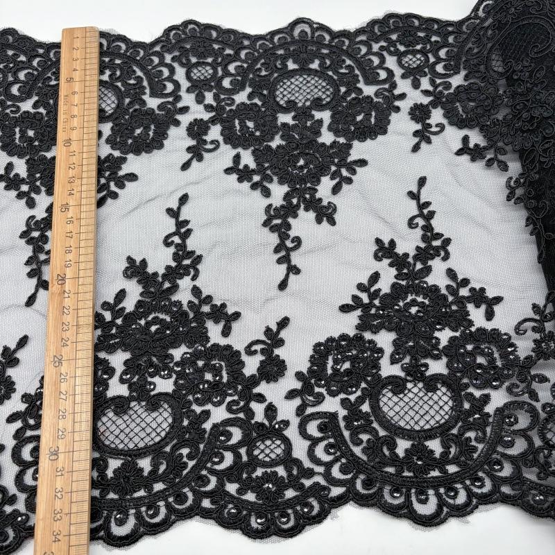 Эксклюзивное кружево для кружева на косточках 34 см, двусторонняя вышивка нитью, домашние мягкие аксессуары Black /34CM wide
Эксклюзивное кружево для кружева на косточках 34 см, двусторонняя вышивка нитью, домашние мягкие аксессуары Black /34CM wide