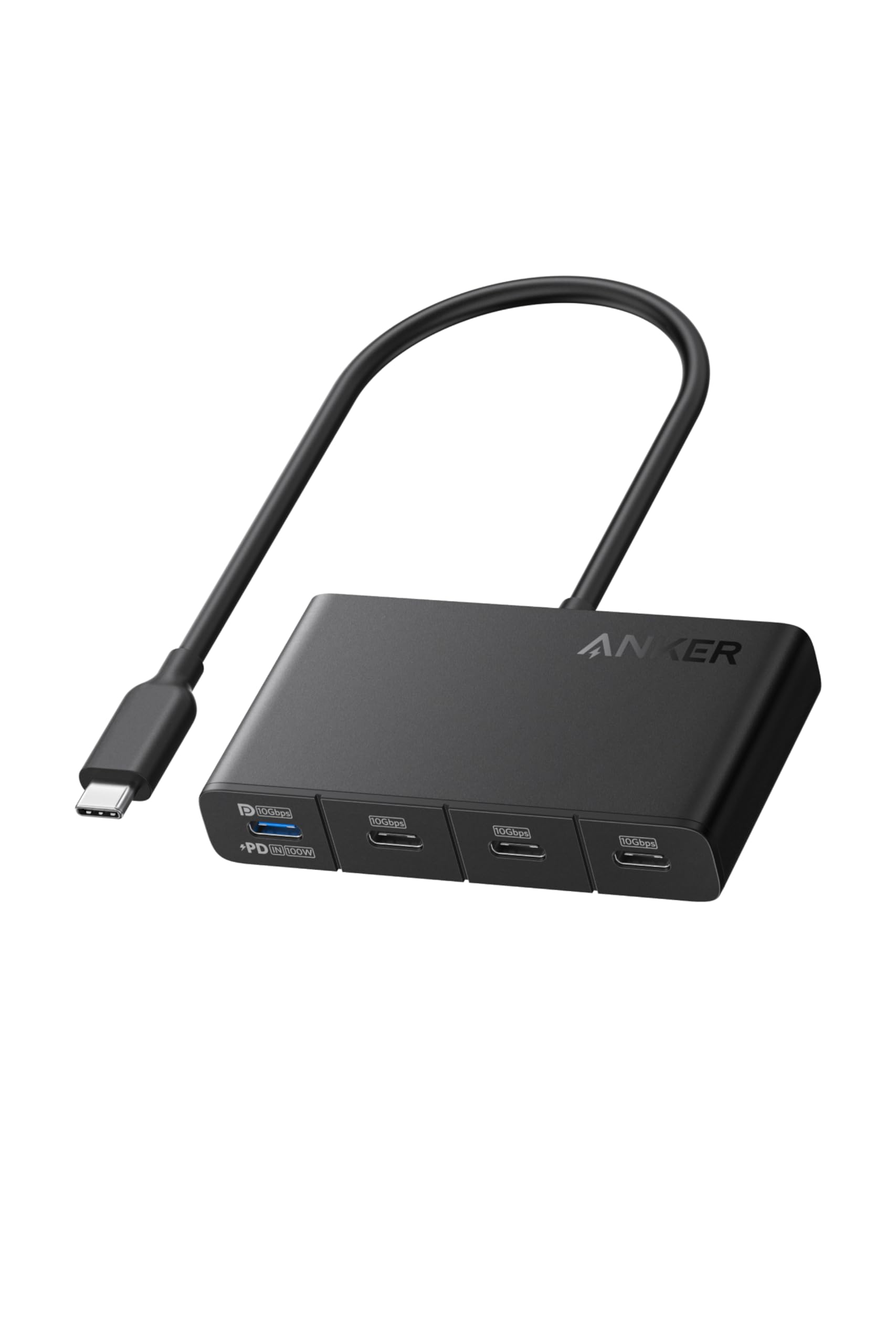 Anker Hub 100W USB PD совместим с высокоскоростным портом передачи данных 10 Гбит/с, совместим с MacBook 15 Surface и другими USB-C (4-в-1, 10 Гбит/с) USB-C
Anker Hub 100W USB PD совместим с высокоскоростным портом передачи данных 10 Гбит/с, совместим с MacBook 15 Surface и другими USB-C (4-в-1, 10 Гбит/с) USB-C