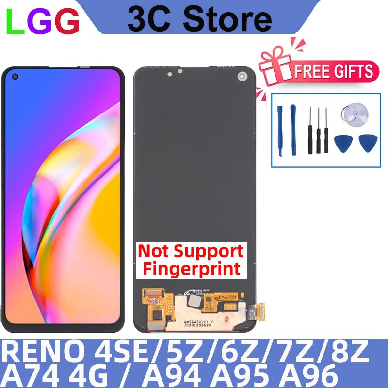 LCD Display for OPPO Reno 4SE / 5Z / 6Z / 7Z / 8Z / A94 / A95 / A96 / A74 4G Touch Screen Digitizer Assembly Replacement Parts 4K HD
LCD Display for OPPO Reno 4SE / 5Z / 6Z / 7Z / 8Z / A94 / A95 / A96 / A74 4G Touch Screen Digitizer Assembly Replacement Parts 4K HD