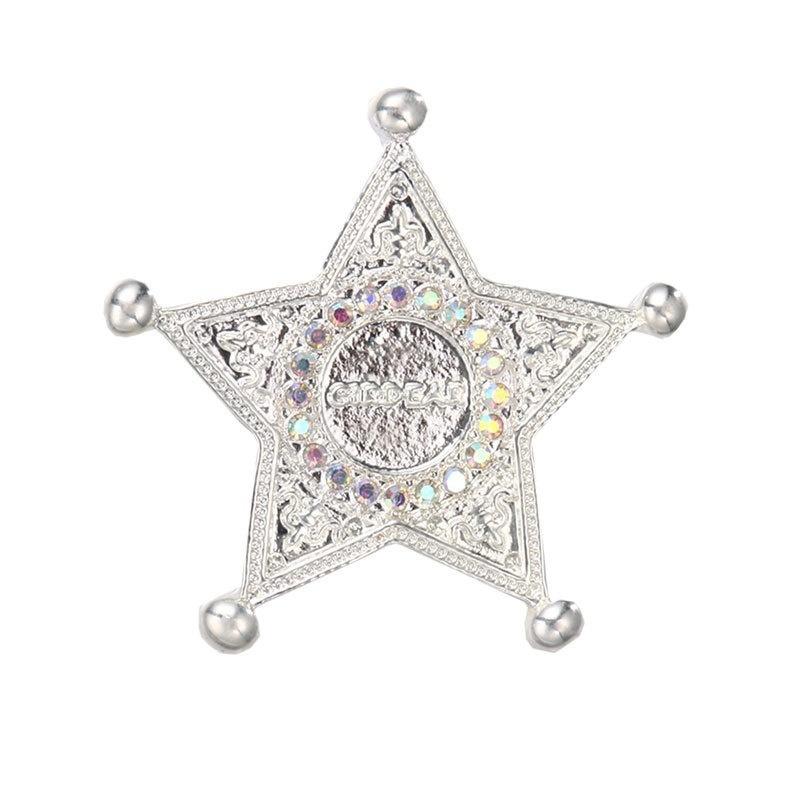 Pentagram Brooch Jewelry For Women/men Fashion Jewelry Brooch Pins Metal Scarf Wedding Gift Diy Jewellery Accessories срібний
Pentagram Brooch Jewelry For Women/men Fashion Jewelry Brooch Pins Metal Scarf Wedding Gift Diy Jewellery Accessories срібний