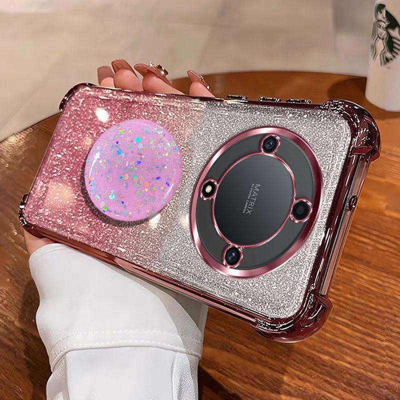 Роскошный противоударный блестящий держатель для силиконового кольца Чехол для Honorx9a для Honor X9A Magic5 Lite X7A X7C с подставкой-держателем TPU&Case & Holder&Honor X7a розовый
Роскошный противоударный блестящий держатель для силиконового кольца Чехол для Honorx9a для Honor X9A Magic5 Lite X7A X7C с подставкой-держателем TPU&Case & Holder&Honor X7a розовый