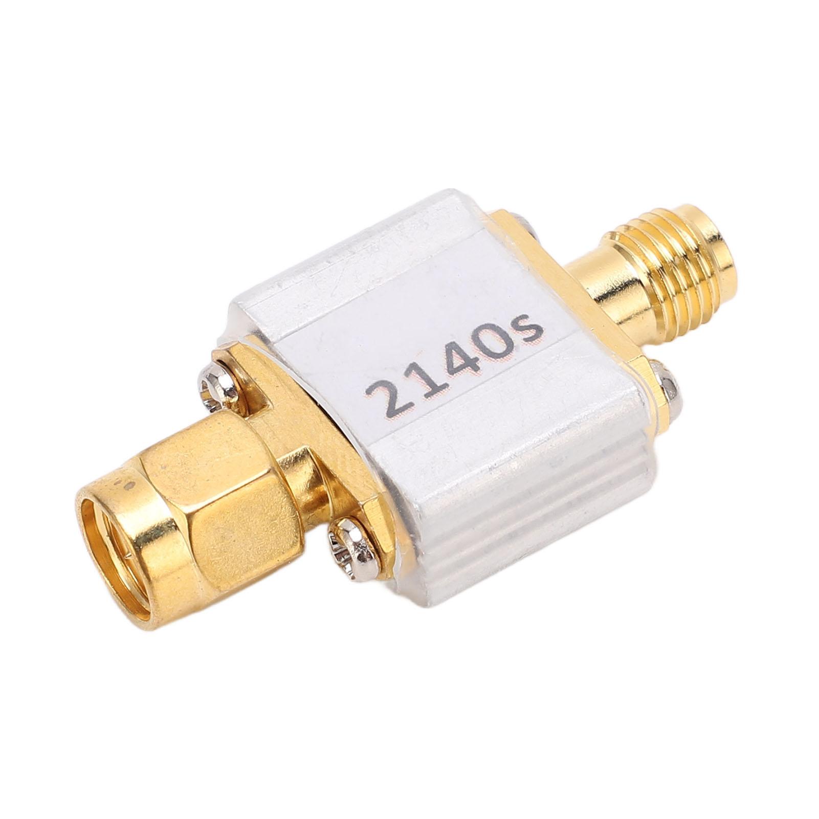 2140MHz SAW Bandpass Filter with SMA Interface UMTS AWS Signal Band Pass Filter 1DB Passband
2140MHz SAW Bandpass Filter with SMA Interface UMTS AWS Signal Band Pass Filter 1DB Passband