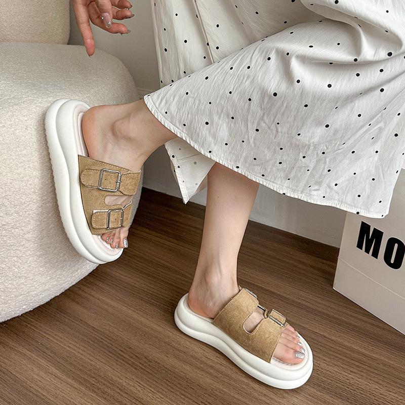 Thick bottom heightening cool slippers women s summer wear 2025 new fashion versatile muffin temperament beach one-word slippers 35 чёрный
Thick bottom heightening cool slippers women s summer wear 2025 new fashion versatile muffin temperament beach one-word slippers 35 чёрный