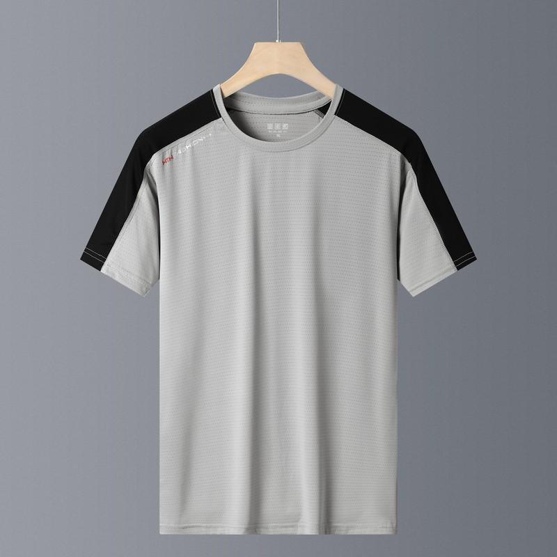 Чоловіча спортивна футболка з коротким рукавом, що швидко висихає, для пар, футболка з льодовим шовком і великим розміром XL
Чоловіча спортивна футболка з коротким рукавом, що швидко висихає, для пар, футболка з льодовим шовком і великим розміром XL