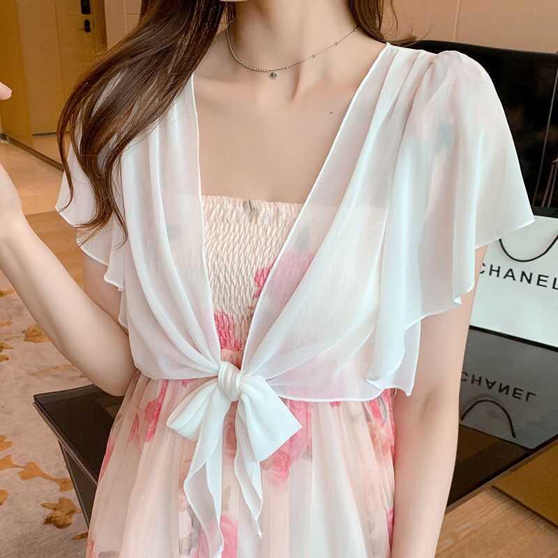 Women s Summer Chiffon Shawl Cardigan – Sleeveless Dress Cover-up with Sun Protection XL (55-70 kg)
Women s Summer Chiffon Shawl Cardigan – Sleeveless Dress Cover-up with Sun Protection XL (55-70 kg)