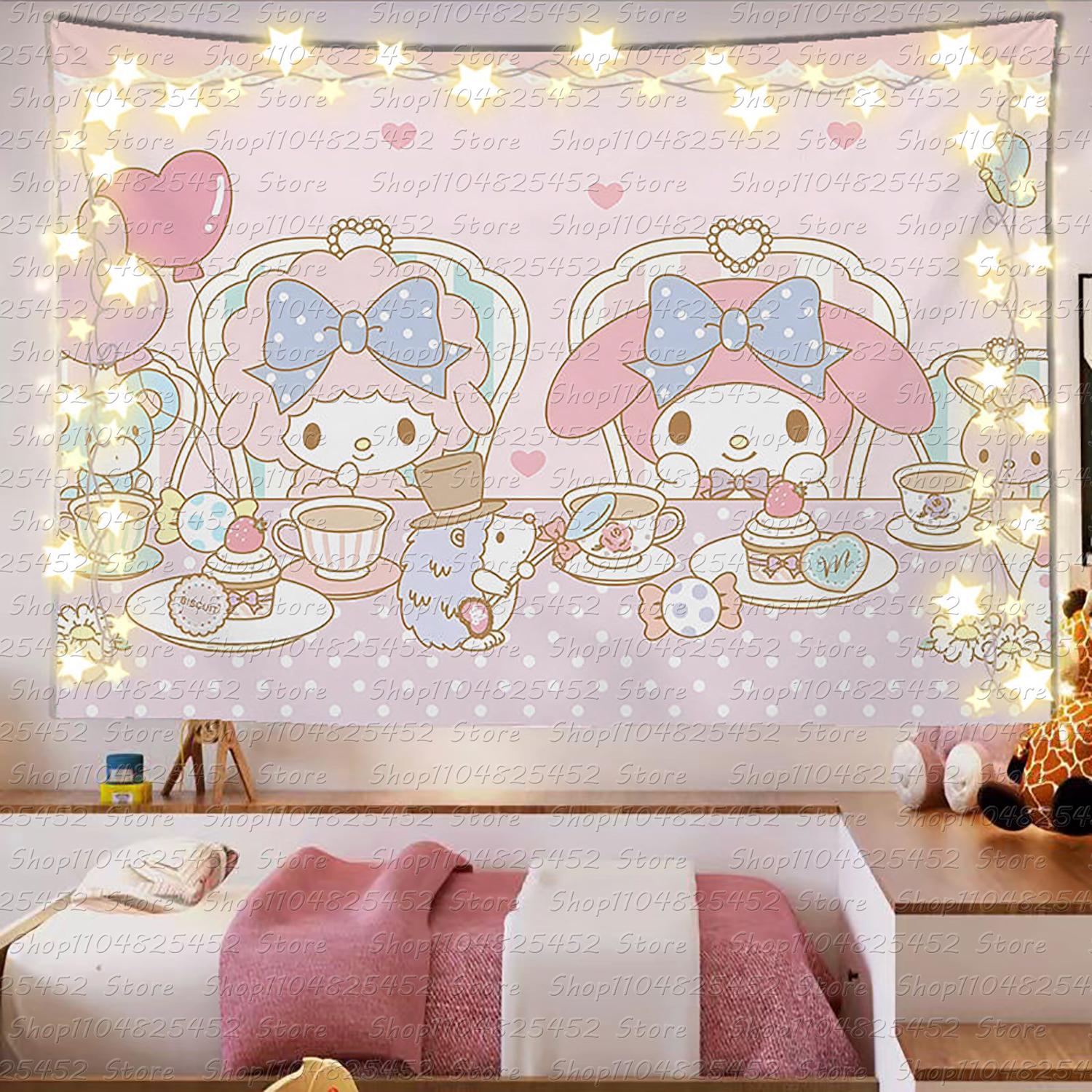 Sanrio Mikko Cute Cartoon Background Cloth Ins Style Room Decoration Tapestry Dormitory Rental Room Decoration Hanging Cloth 74x94cm(29x37in)
Sanrio Mikko Cute Cartoon Background Cloth Ins Style Room Decoration Tapestry Dormitory Rental Room Decoration Hanging Cloth 74x94cm(29x37in)
