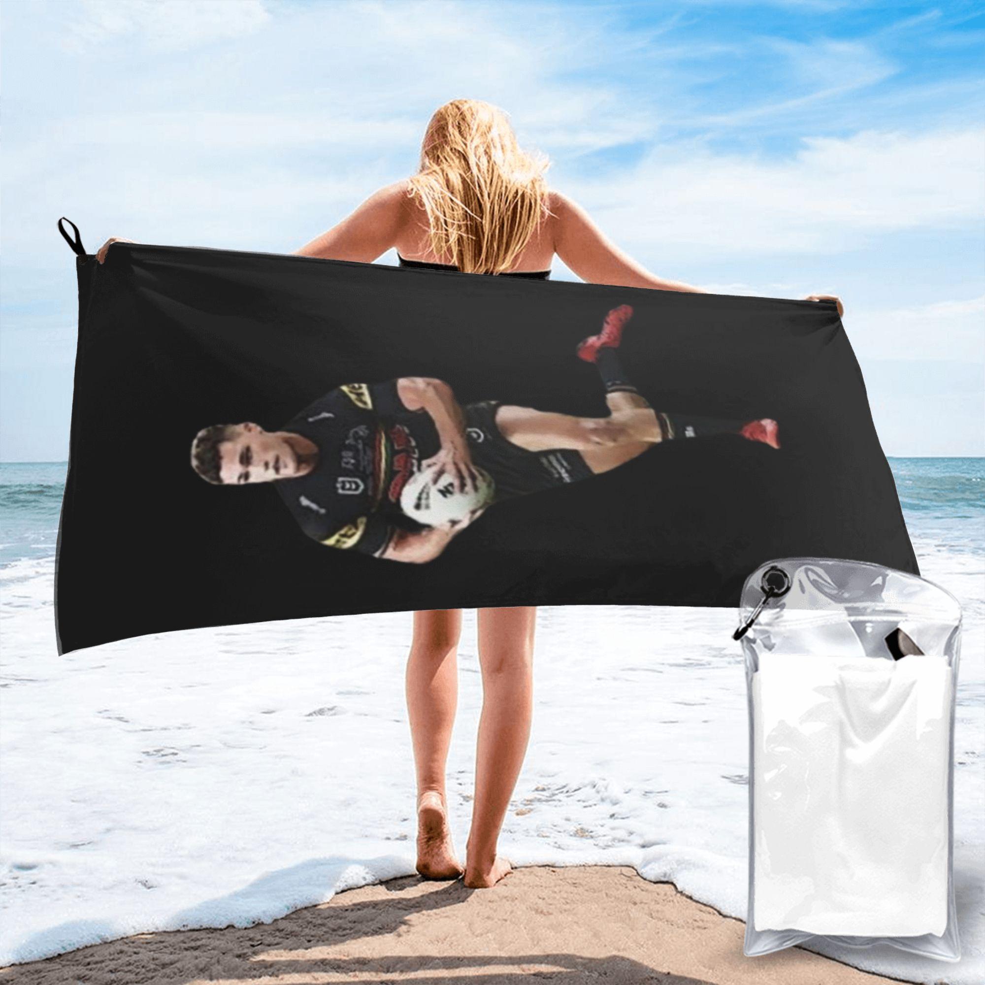 Nathan Cleary Penrith Panthers Beach Towel Soft Microfiber Quick Dry Absorbent Quick Towels For Pool W30*H60(CM)
Nathan Cleary Penrith Panthers Beach Towel Soft Microfiber Quick Dry Absorbent Quick Towels For Pool W30*H60(CM)