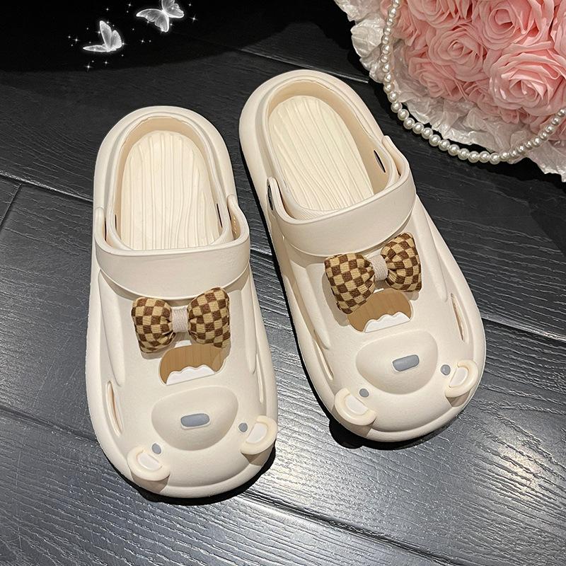 Корейский мультфильм медведь милый летний новый модный Baotou универсальные сандалии удобные дома нескользящие и простые в носке снаружи 40-41 белый
Корейский мультфильм медведь милый летний новый модный Baotou универсальные сандалии удобные дома нескользящие и простые в носке снаружи 40-41 белый