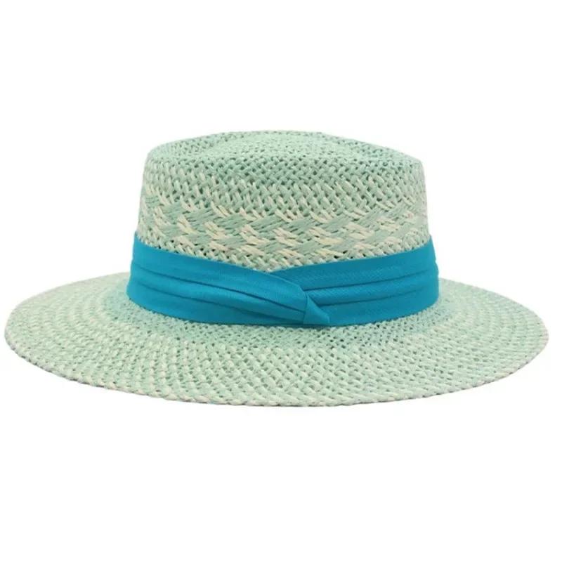 Summer Women s Straw Hat Ladies Luxury Fashion Sun Protection Beach Hat French Panama Bump Top Wide Brim Raff Cap 56-58 cm зелений
Summer Women s Straw Hat Ladies Luxury Fashion Sun Protection Beach Hat French Panama Bump Top Wide Brim Raff Cap 56-58 cm зелений