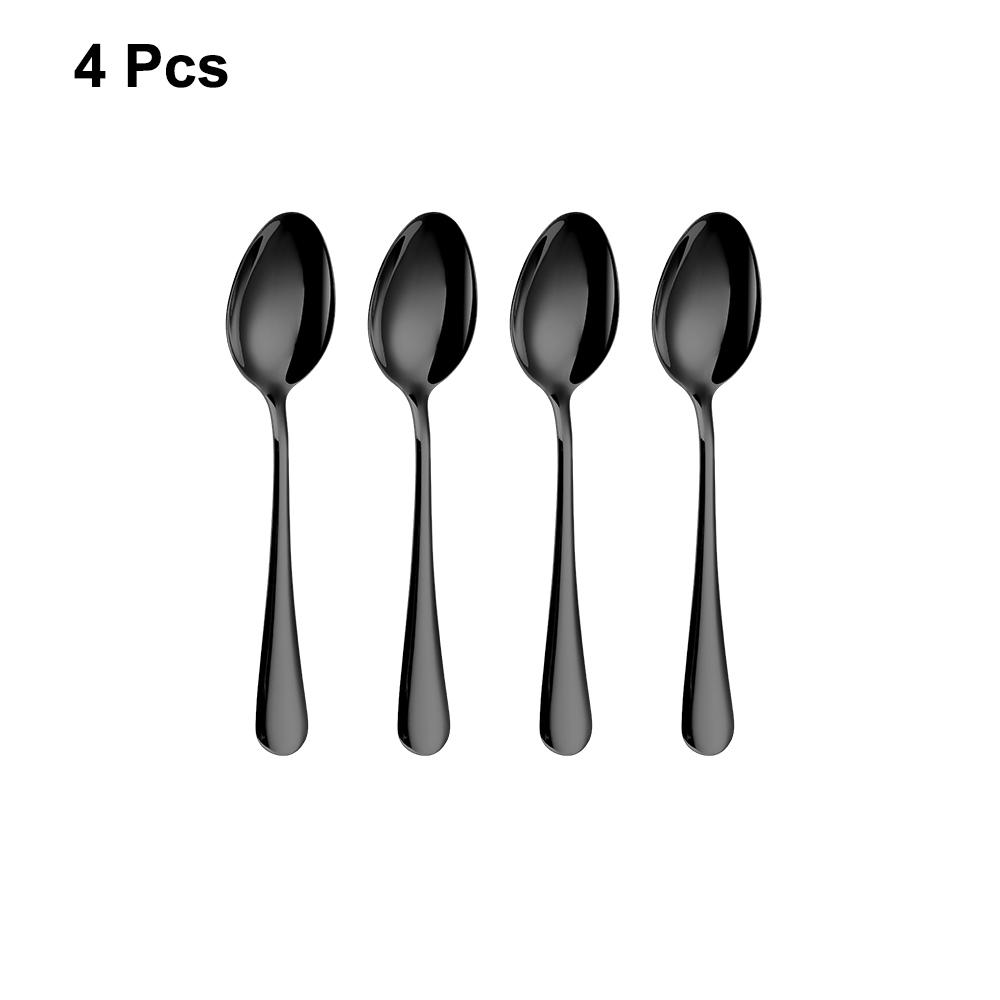 4/6/12 Pieces Gold Dessert Spoon Stirring Spoons Set Stainless Steel Sliver Cutlery Cake Dessert Spoon For Home Tea Party
4/6/12 Pieces Gold Dessert Spoon Stirring Spoons Set Stainless Steel Sliver Cutlery Cake Dessert Spoon For Home Tea Party