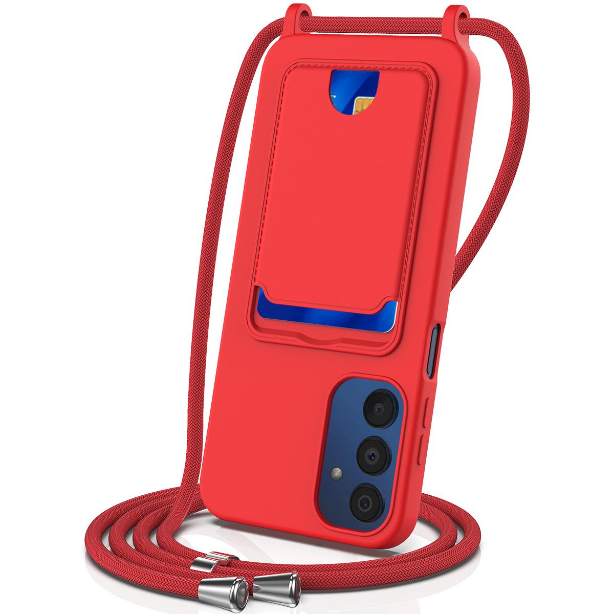 For Samsung Galaxy A24 4G (162.1 X 77.6 X 8.3mm) Case with Card Slot Liquid Silicone Crossbody Phone Cover D
For Samsung Galaxy A24 4G (162.1 X 77.6 X 8.3mm) Case with Card Slot Liquid Silicone Crossbody Phone Cover D