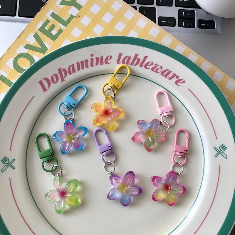 2Pcs Gradient Jasmine Flower Keychain Backpack Hanging Ornaments Creative Lovely Flower Keyring Sweet Keychain Pendant A2
2Pcs Gradient Jasmine Flower Keychain Backpack Hanging Ornaments Creative Lovely Flower Keyring Sweet Keychain Pendant A2