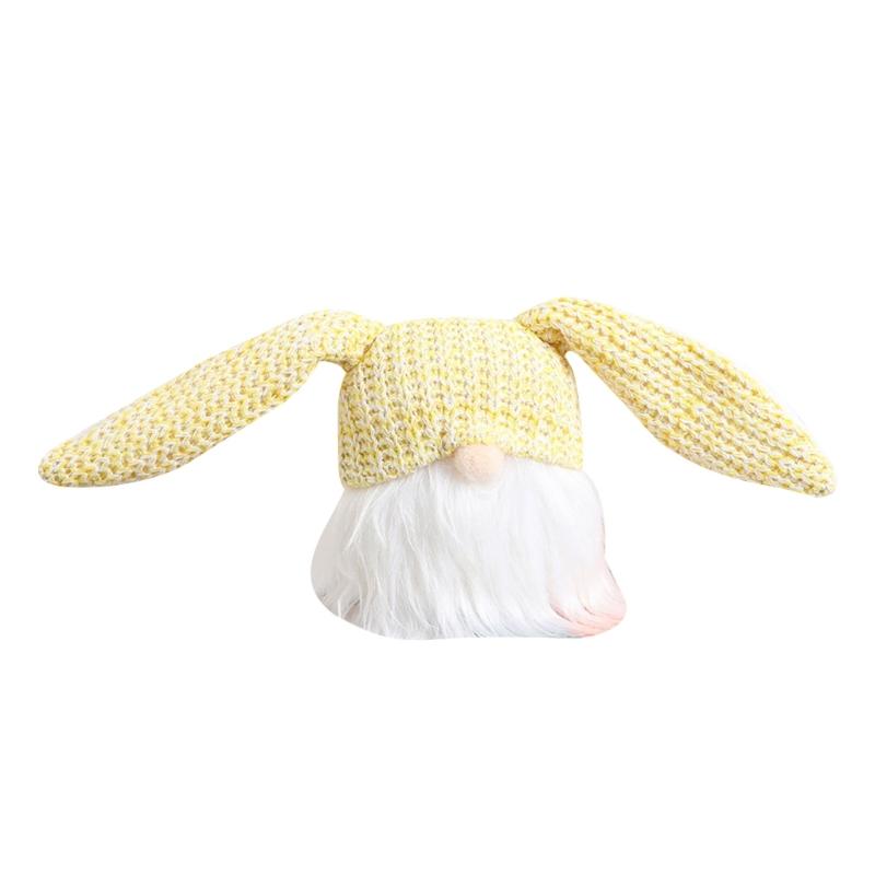 Easter Day Rabbit Decorations with Light, Handmade Gnome Doll Desk Ornament Easter Day Gift for Kid Adult жовтий
Easter Day Rabbit Decorations with Light, Handmade Gnome Doll Desk Ornament Easter Day Gift for Kid Adult жовтий