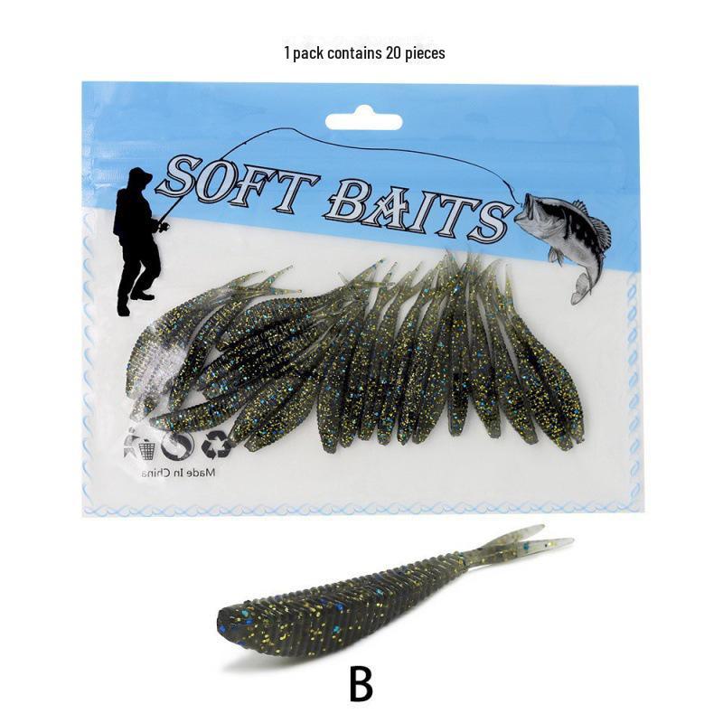 6 см бионическая мягкая приманка-червь: Одно-/двухцветный вилкообразный хвост, 1,5 г, с солью для пресноводных мандаринок. 60mm/1.5g золотой/чёрный
6 см бионическая мягкая приманка-червь: Одно-/двухцветный вилкообразный хвост, 1,5 г, с солью для пресноводных мандаринок. 60mm/1.5g золотой/чёрный