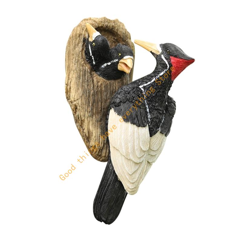 Woodpecke Sculpture Outdoor Bird Statue Resin Hanging Bird Figurines Outdoor Trees Huggers Decors for Lawn Ornament 55KF
Woodpecke Sculpture Outdoor Bird Statue Resin Hanging Bird Figurines Outdoor Trees Huggers Decors for Lawn Ornament 55KF