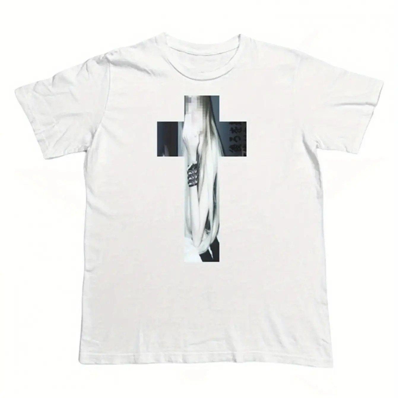 Men s Punk Gothic Style Y2K Harajuku Style T-shirt with White Cross Pattern and Black Round Neck Street Style Top S разноцветный
Men s Punk Gothic Style Y2K Harajuku Style T-shirt with White Cross Pattern and Black Round Neck Street Style Top S разноцветный