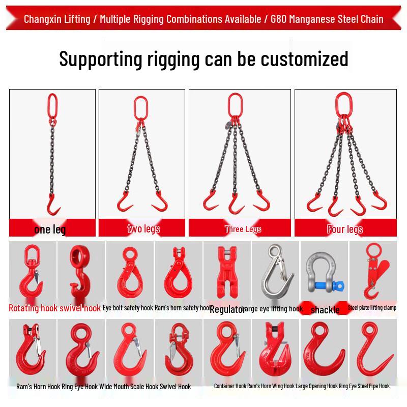 Jiangyi 6.4 Ton Lifting Chain Sling
Jiangyi 6.4 Ton Lifting Chain Sling