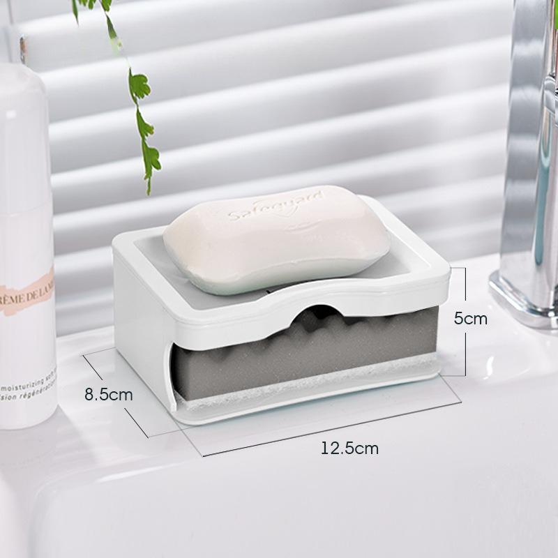 Thickened Plastic Drain Soap Box with Sponge Double Layer Simple Soap Holder Bathroom Soap Box Soap Box белый
Thickened Plastic Drain Soap Box with Sponge Double Layer Simple Soap Holder Bathroom Soap Box Soap Box белый
