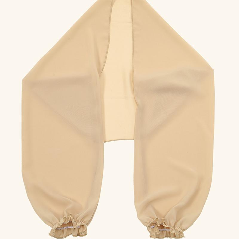 Solid Color Chiffon Shawl Summer Air-Conditioned Shirt Sunblock Beach Towel With Shoulder Sleeve Cape 150*48Cm
Solid Color Chiffon Shawl Summer Air-Conditioned Shirt Sunblock Beach Towel With Shoulder Sleeve Cape 150*48Cm