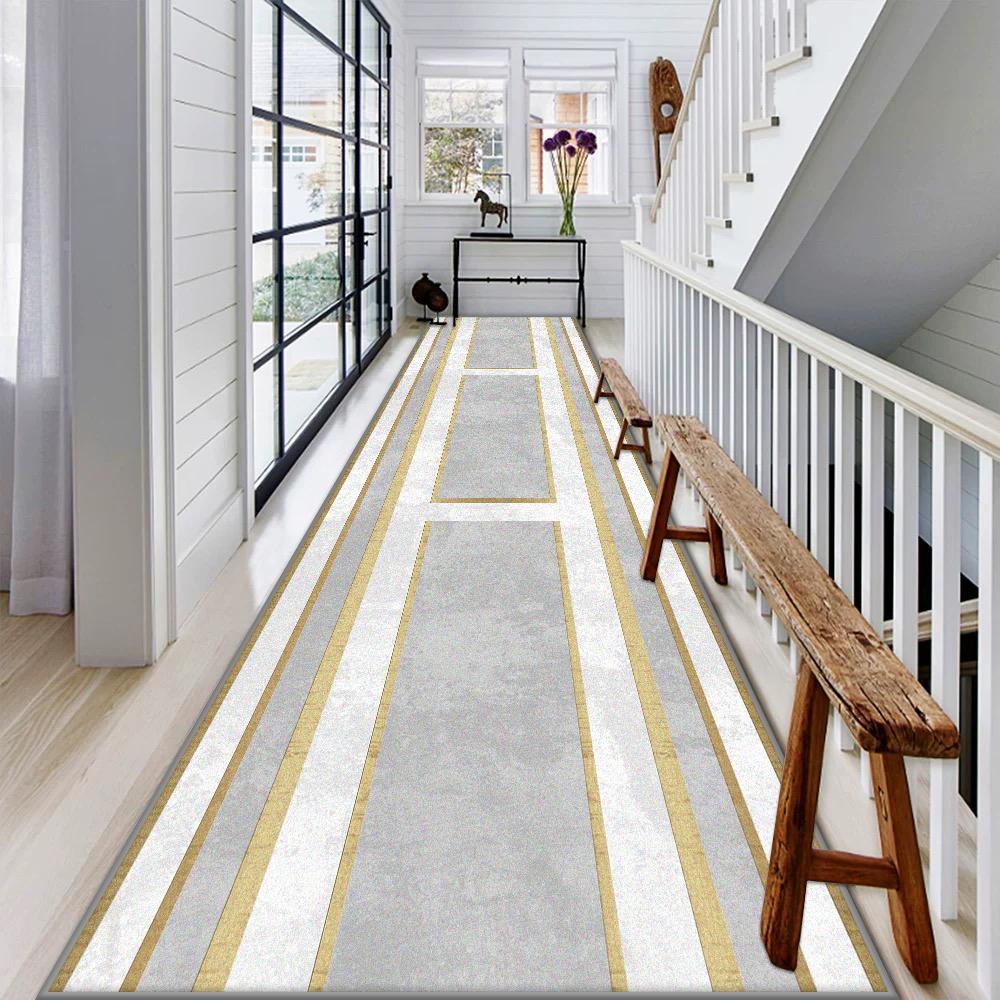 Simple Style Long Corridor Carpet Modern Decor Home Stair Passageway Runners Rug Bedroom Living Room Non-slip Aisle Floor Mat 160*200cm
Simple Style Long Corridor Carpet Modern Decor Home Stair Passageway Runners Rug Bedroom Living Room Non-slip Aisle Floor Mat 160*200cm