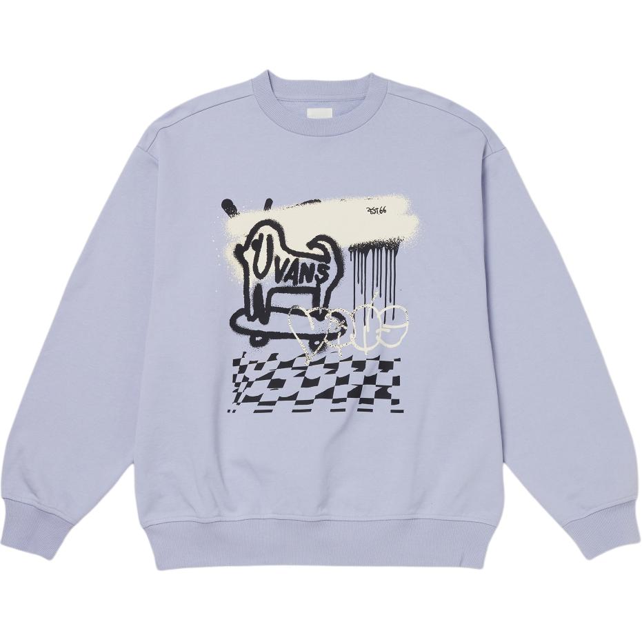 Vans Gfx Round Neck Soft Comfortable Long Sleeve Sweatshirt Women sweatshirt Light-Purple VN000GQNCR2 XL
Vans Gfx Round Neck Soft Comfortable Long Sleeve Sweatshirt Women sweatshirt Light-Purple VN000GQNCR2 XL