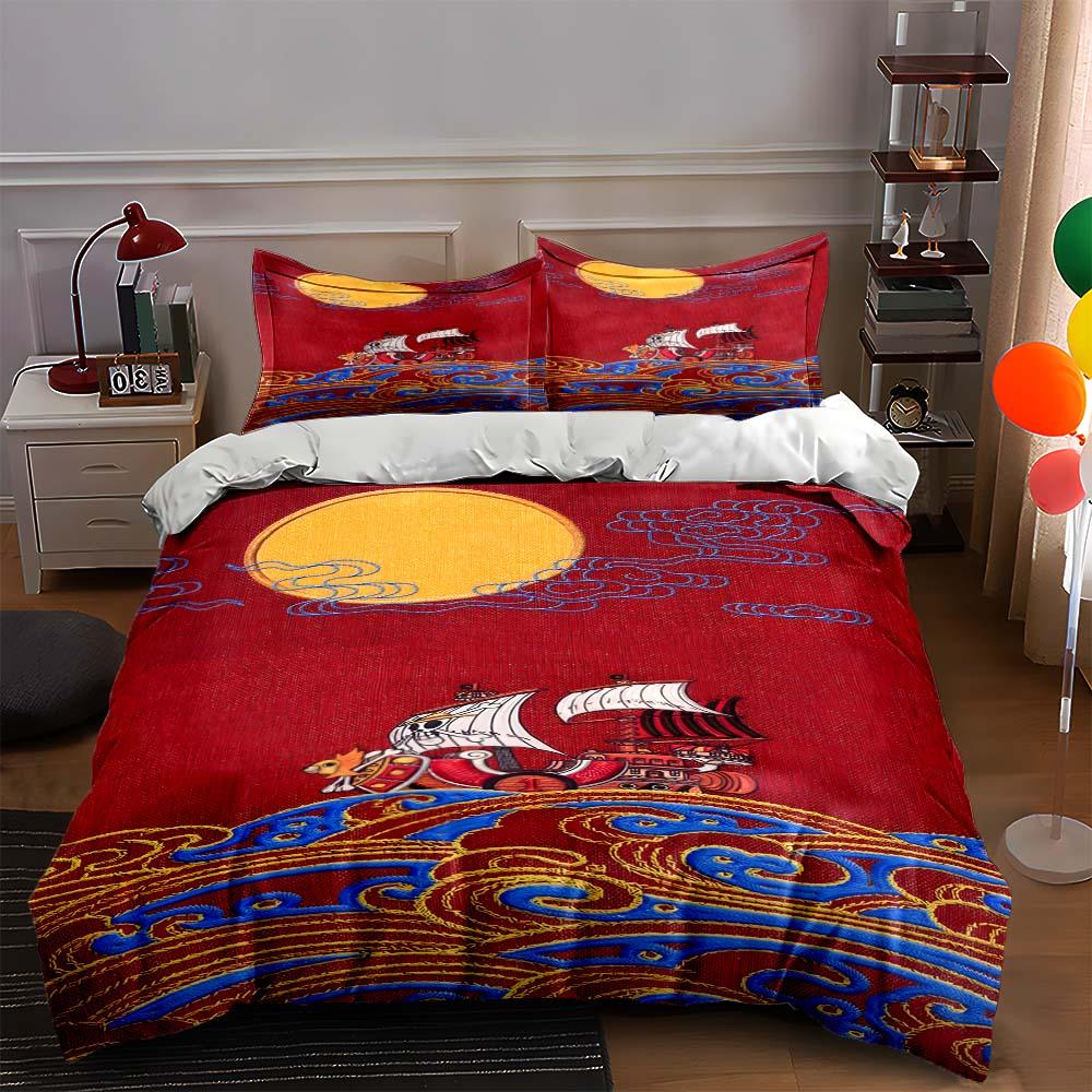 Moon, ship, waves. Bedding Duvet cover sets Duvet covers Pillowcases gifts (1 * Duvet Cover 2 * Pillowcases, without duvet insert) 135x200cm
Moon, ship, waves. Bedding Duvet cover sets Duvet covers Pillowcases gifts (1 * Duvet Cover 2 * Pillowcases, without duvet insert) 135x200cm