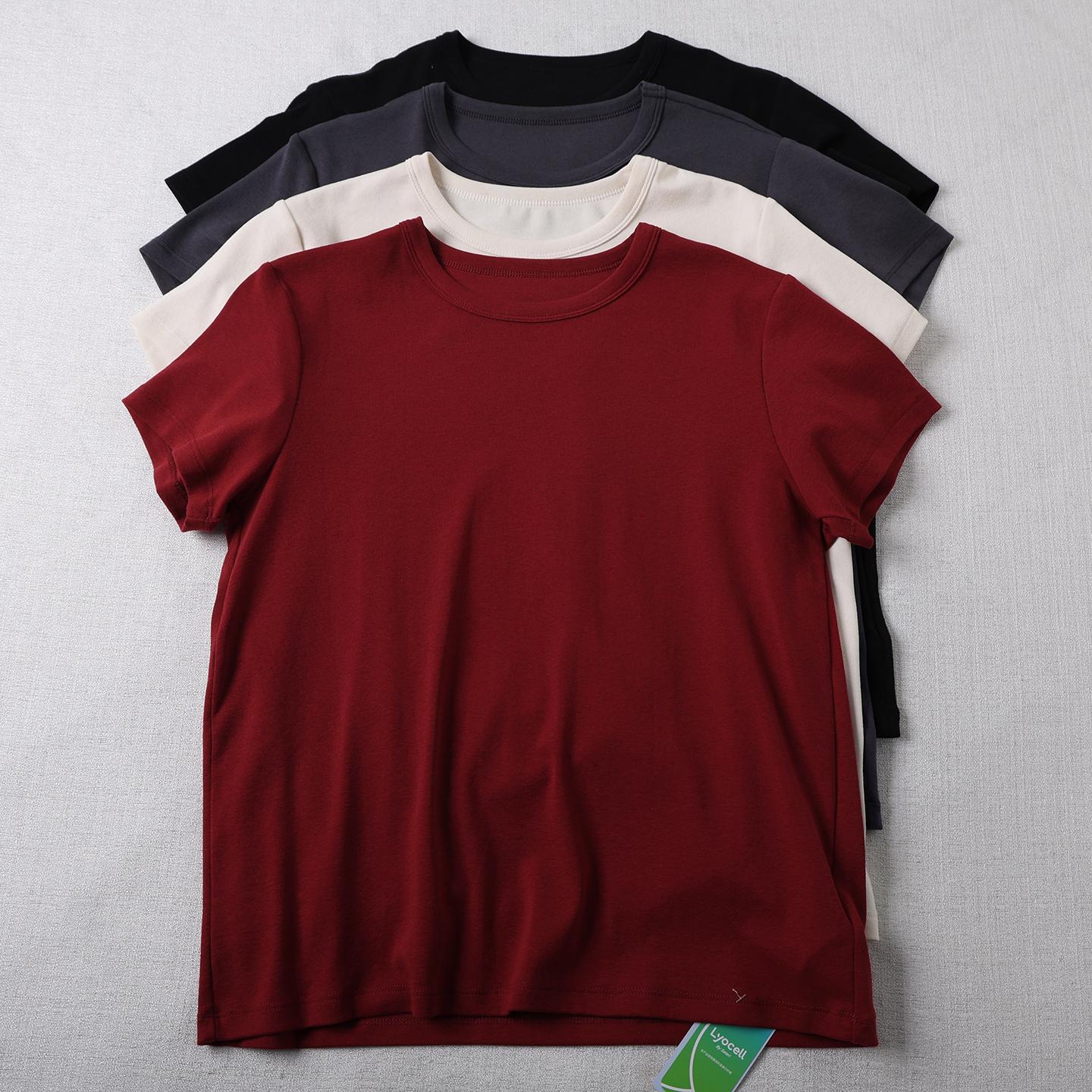 Women s Solid Color Tencel Cotton Short Sleeve Slimming T-Shirt - Comfortable, Versatile, Spring/Summer Round Neck Top XL грязно-белый
Women s Solid Color Tencel Cotton Short Sleeve Slimming T-Shirt - Comfortable, Versatile, Spring/Summer Round Neck Top XL грязно-белый