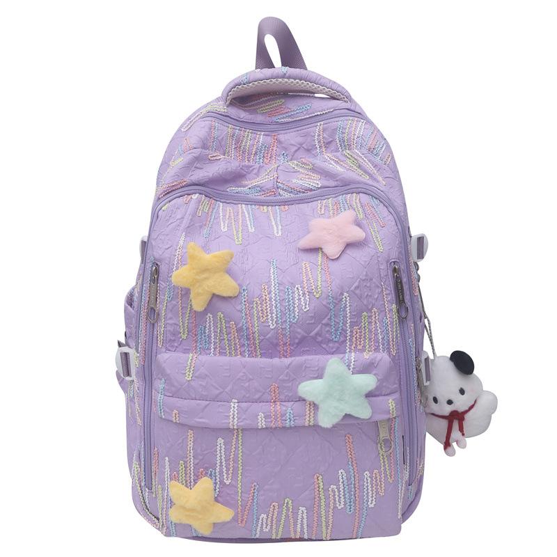 TS JYL laptop bag,Cute Student Backpack Cross-Border Large INS Outdoor Travel Laptop Bag single package фиолетовый
TS JYL laptop bag,Cute Student Backpack Cross-Border Large INS Outdoor Travel Laptop Bag single package фиолетовый