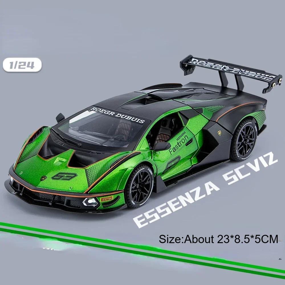 1:24 Scale Lambor SCV12 LP770 Toy Car Model Alloy Diecast Sound Light Pull Back Doors Opened Vehicle Models Kid Educational Toys
1:24 Scale Lambor SCV12 LP770 Toy Car Model Alloy Diecast Sound Light Pull Back Doors Opened Vehicle Models Kid Educational Toys