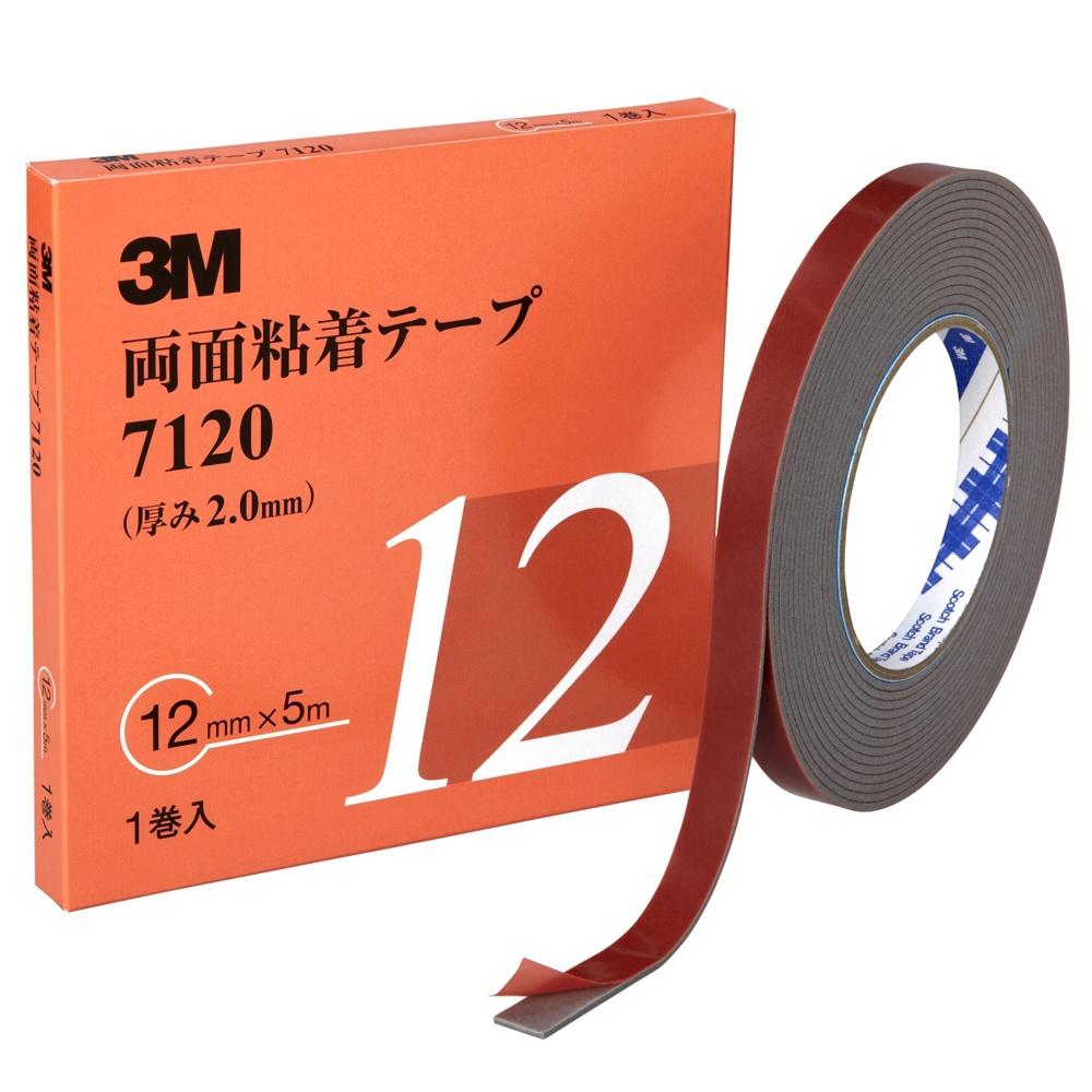 3M double-sided adhesive tape 7120 12mm width x 5m 12 AAD
3M double-sided adhesive tape 7120 12mm width x 5m 12 AAD