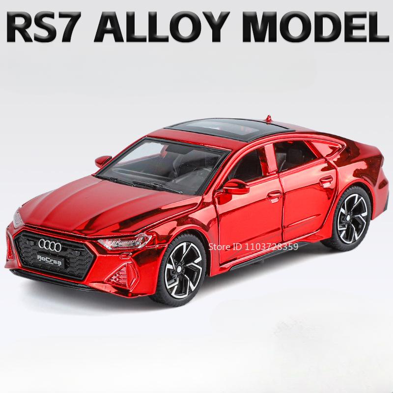 1:32 Toy Electroplate RS7 Model Sports Cars Alloy Diecast Miniature Supercars 6 Doors Opened Sound Light Pull Back for Kids Gift
1:32 Toy Electroplate RS7 Model Sports Cars Alloy Diecast Miniature Supercars 6 Doors Opened Sound Light Pull Back for Kids Gift