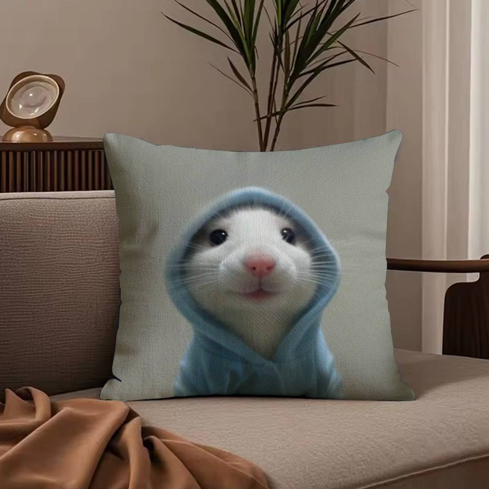 Kwaii anime Cute Mouse Pillow Case Anti-dustmite Pillowcase Invisible zipper silky short plush Sofa cushion cover 30X30cm
Kwaii anime Cute Mouse Pillow Case Anti-dustmite Pillowcase Invisible zipper silky short plush Sofa cushion cover 30X30cm