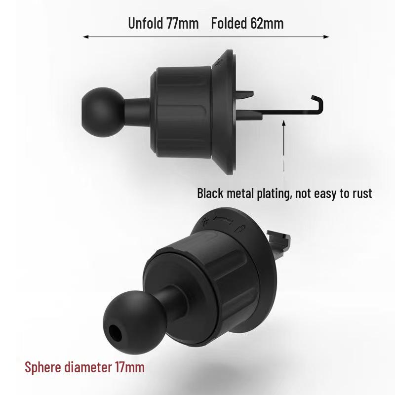 Huami OV Bracket Hook Clips - Universal Air Outlet Invisible Base Accessories 17MM - Bare
Huami OV Bracket Hook Clips - Universal Air Outlet Invisible Base Accessories 17MM - Bare