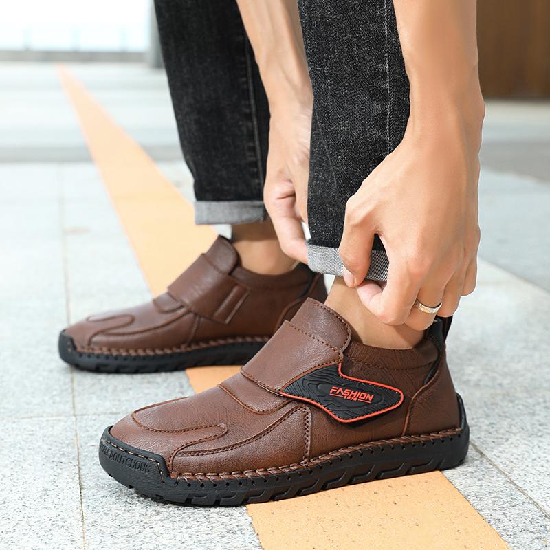 Men s Leather Boots High Top Casual Shoes Outdoor Sneakers 39-48 48 темно-коричневого кольору
Men s Leather Boots High Top Casual Shoes Outdoor Sneakers 39-48 48 темно-коричневого кольору