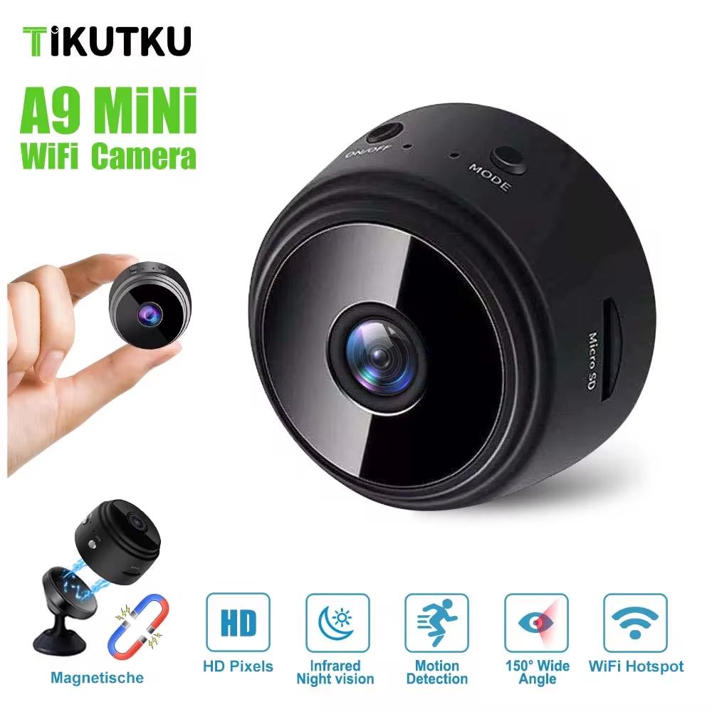 A9 Mini Camera WiFi Wireless Monitoring Security Camera Night Vision USB Rechargeable Remote Viewing Strong Magnetic Smart Home White
A9 Mini Camera WiFi Wireless Monitoring Security Camera Night Vision USB Rechargeable Remote Viewing Strong Magnetic Smart Home White