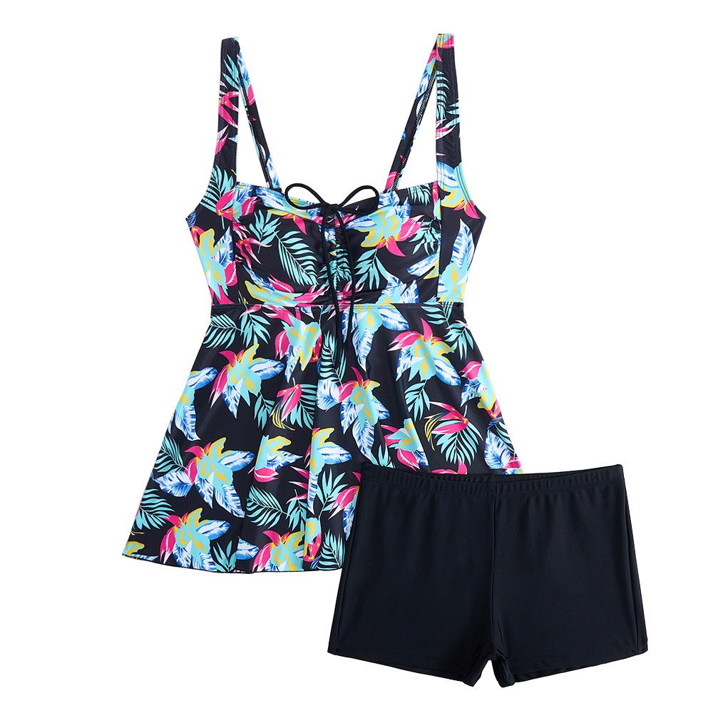2024 Stylish Two-Piece Tankini with Skirted Shorts - Popular European and American Design Large чорний
2024 Stylish Two-Piece Tankini with Skirted Shorts - Popular European and American Design Large чорний