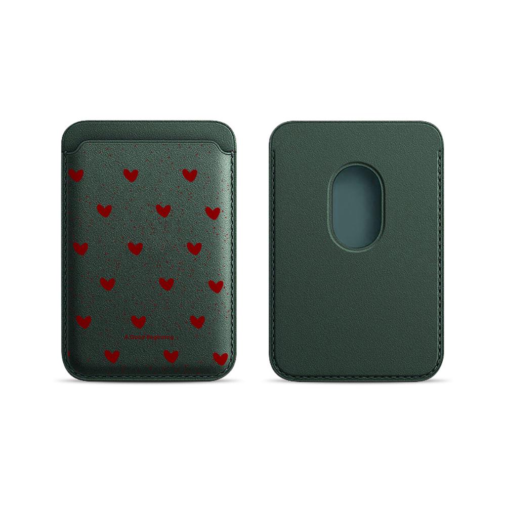 Leather Card Wallet Cover Phone Card Holder Cute Heart Polka Dots Case Suitable For all iPhone For Magsafe Card Phone Back Bag
Leather Card Wallet Cover Phone Card Holder Cute Heart Polka Dots Case Suitable For all iPhone For Magsafe Card Phone Back Bag