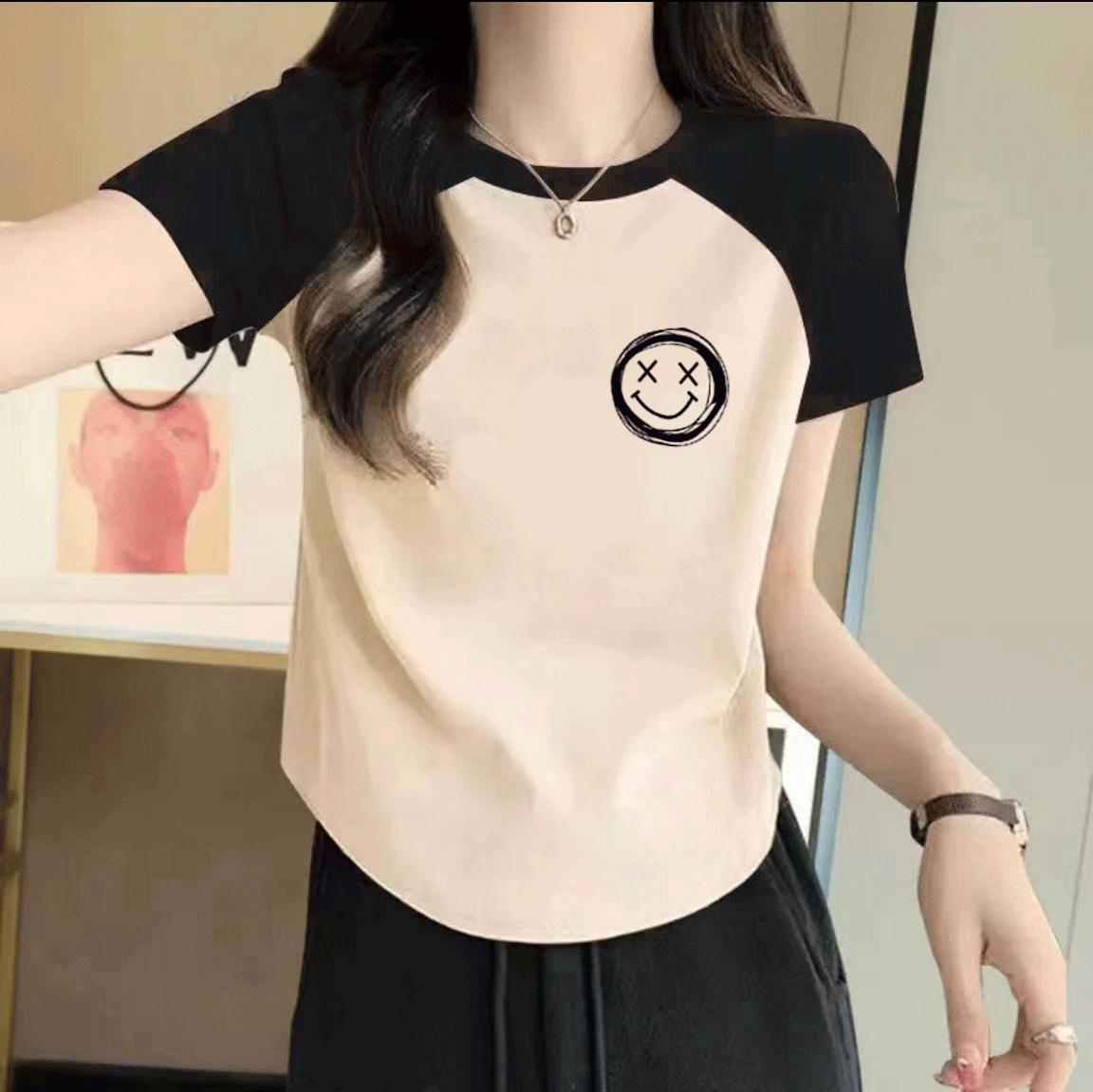 Good quality 220g pure cotton Women T-shirt harajuku summer short Sleeve O-neck casual graphic Printing Slim t shirt Ladies short y2k Tops Clothes S белый
Good quality 220g pure cotton Women T-shirt harajuku summer short Sleeve O-neck casual graphic Printing Slim t shirt Ladies short y2k Tops Clothes S белый