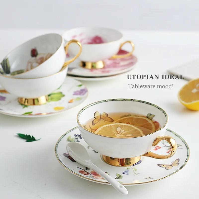 Ceramic Cup Bone China Coffee Cup Saucer Small Fresh European Tea Cups Afternoon Tea Black Tea Gift Coffee Mug Coffee Cups 200ml
Ceramic Cup Bone China Coffee Cup Saucer Small Fresh European Tea Cups Afternoon Tea Black Tea Gift Coffee Mug Coffee Cups 200ml