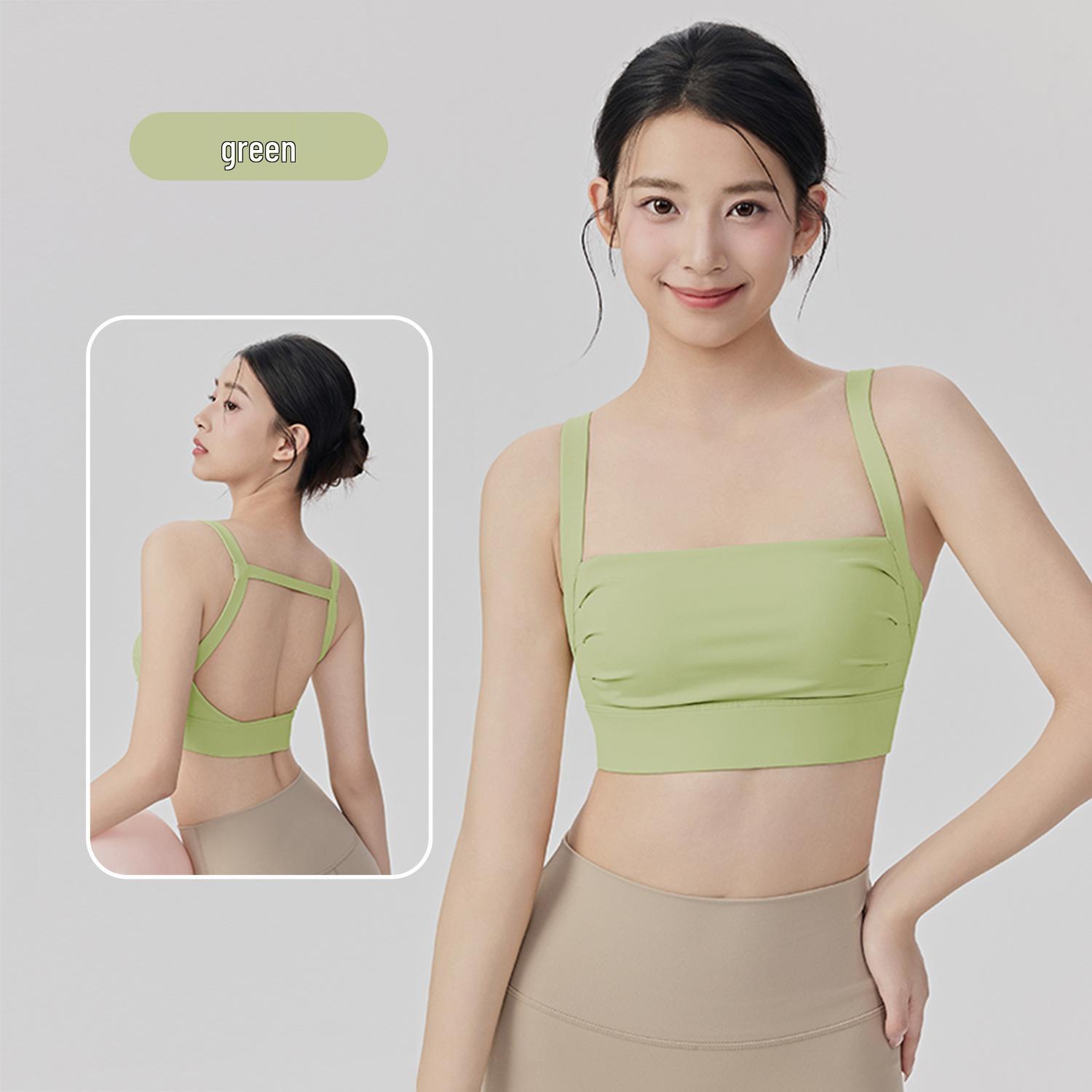 Women s Shockproof Yoga & Running Sports Bra with Removable Pads - Bare Feel & Breathable Fitness Vest M чирковий
Women s Shockproof Yoga & Running Sports Bra with Removable Pads - Bare Feel & Breathable Fitness Vest M чирковий