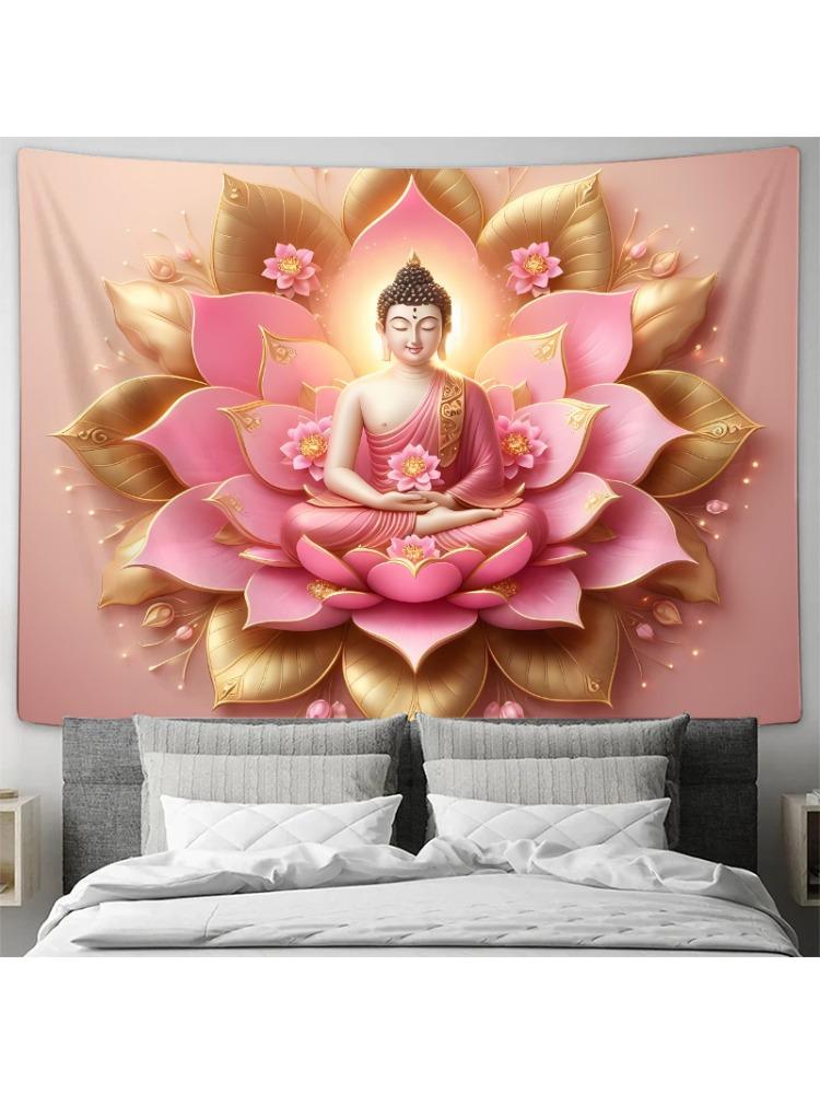 Wall Decor Fabric Hanging Ornament Buddhist Art Tapestry to Enhance Home Atmosphere 74x94cm(29x37in)
Wall Decor Fabric Hanging Ornament Buddhist Art Tapestry to Enhance Home Atmosphere 74x94cm(29x37in)