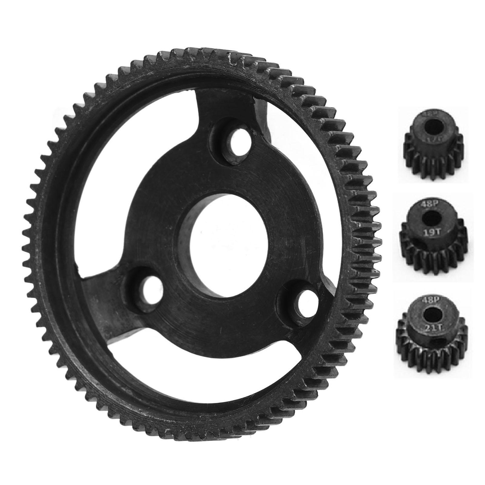 RC Car Gear Kit 48P 76T Big Gear 19T 20T 21T Pinion Gear RC Car Replacement Gear for Traxxas Slash 2WD 1/10 RC Car
RC Car Gear Kit 48P 76T Big Gear 19T 20T 21T Pinion Gear RC Car Replacement Gear for Traxxas Slash 2WD 1/10 RC Car
