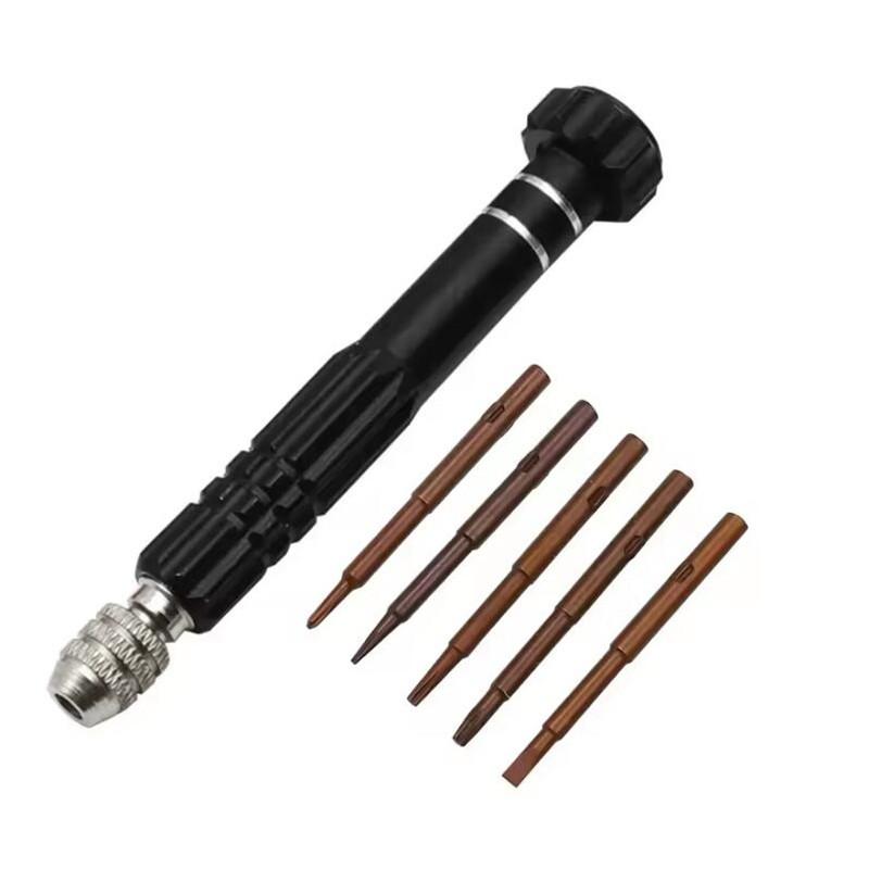 5 в 1 многофункциональный набор отверток мобильный телефон часы очки инструмент для разборки ноутбук инструменты для ремонта часов аксессуары для ремонта Pack of 1 чёрный
5 в 1 многофункциональный набор отверток мобильный телефон часы очки инструмент для разборки ноутбук инструменты для ремонта часов аксессуары для ремонта Pack of 1 чёрный